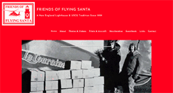 Desktop Screenshot of flyingsanta.com